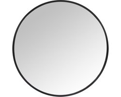 spiegel - zwart - 50 cm - met ophangsysteem