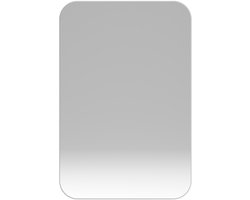 Spiegelkast 51x12x76cm Kast Wit Glas Metaal Met Verstelbare Planken Recessed Medicijnkast Spiegelkast Met Opbergruimte Geschikt Voor Badkamer Woonkamer Slaapkamer