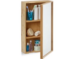 Spiegelkast - 60,5x35x14 cm - bamboe