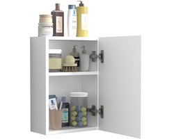 Spiegelkast badkamer toilet boven wastafel - medicijnkastje - hangende kast met spiegel