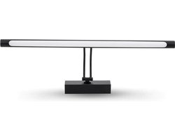 Spiegellamp - Badkamerverlichting - Badkamerlamp - Spiegel Verlichting - Spiegelverlichting - Badkamer - Mat Zwart - 55 cm