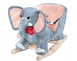 Spielwerk Schommelstoel kinderen olifant met veiligheidsgordel