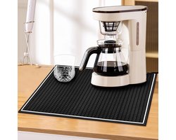 Spill Mat voor Thuis Bar - Rubberen Afdruipmat 45 x 30 cm voor Bar Accessoires en Cocktailmixen