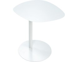 Spinder Design Bijzettafel JARI - Wit - 50 Hoog - Staal