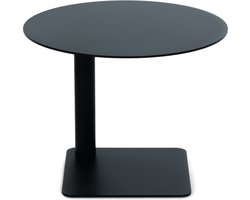 Spinder Design bijzettafel Sunny 30 - Zwart - Ø 40 - Staal