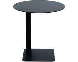 Spinder Design bijzettafel Sunny 40 - Zwart - Ø 40 - Staal