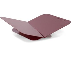 Spinder Design boekenstandaard Atalanta - Burgundy - Staal