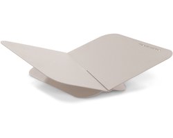 Spinder Design boekenstandaard Atalanta - Silky Taupe - Staal