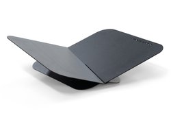 Spinder Design boekenstandaard Atalanta - Zwart - Staal