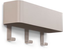 Spinder Design kapstok Dax Play 3 - Silky Taupe - 3 haken - Staal