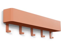 Spinder Design kapstok Dax Play 5 - Clay Terra - 5 haken - Staal