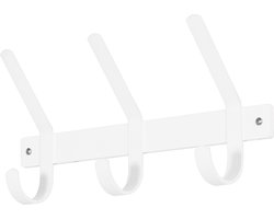 Spinder Design kapstok Dexter 3 - Wit - 3 haken - Staal