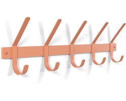 Spinder Design kapstok Dexter 5 - Clay Terra - 5 haken - Staal