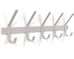 Spinder Design kapstok Dexter 5 - Silky Taupe - 5 haken - Staal