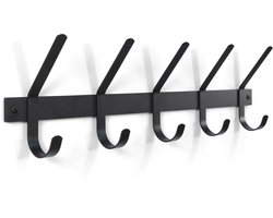 Spinder Design kapstok Dexter 5 - Zwart - 5 haken - Staal