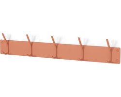 Spinder Design kapstok Fusion 5 - Clay Terra - 5 haken - Staal
