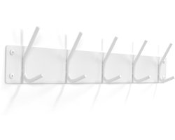 Spinder Design kapstok Fusion 5 - Wit - 5 haken - Staal