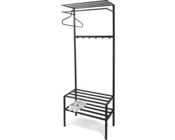 Spinder Design kapstok Ivar 2 - Zwart - 5 haken - Staal