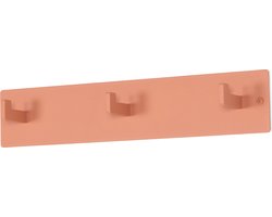 Spinder Design kapstok Leatherman 3 - Clay Terra - 3 haken - Staal