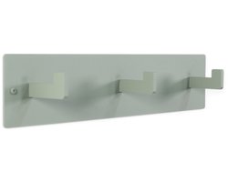 Spinder Design kapstok Leatherman 3 - Dusty Green - 3 haken - Staal