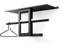 Spinder Design kapstok Luno Small 70 - Zwart - Staal