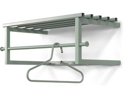 Spinder Design kapstok Marco - Dusty Green - 5 haken - Staal