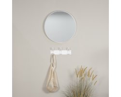 Spinder Design kapstok Miles 3 - Wit - 9 haken - Staal