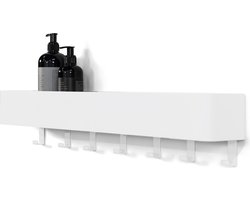 Spinder Design kapstok Multi 7 - Wit - 7 haken - Staal