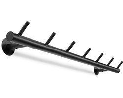 Spinder Design kapstok Odin 03 - Zwart - 7 haken - Staal