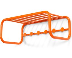 Spinder Design kapstok Retro Kapstok - Pure Orange - 6 haken - Staal