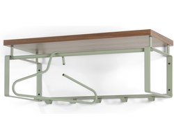 Spinder Design kapstok Rex 3 - Dusty Green - 5 haken - Staal