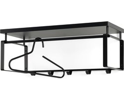 Spinder Design kapstok Rex 3 - Zwart - 5 haken - Staal