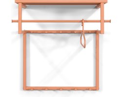 Spinder Design kapstok Rizzoli - Clay Terra - 10 haken - Staal