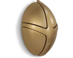 Spinder Design kapstok Tick - Goud / Goud - 3 haken