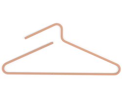 Spinder Design kledinghangers Hang-On - Clay Terra - set van 5 - Staal
