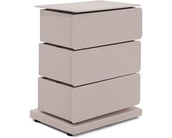 Spinder Design ladekast Joey 3 - Silky Taupe - Staal
