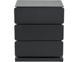 Spinder Design ladekast Joey 3 - Zwart - Staal
