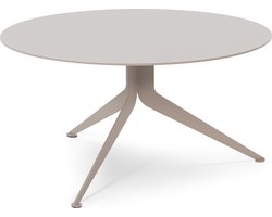 Spinder Design salontafel Daley - Silky Taupe - Ø 80 - Staal