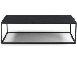 Spinder Design salontafel Store 120 X 40 - Zwart - Staal