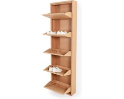 Spinder Design schoenenkast Billy 5 - Clay Terra - 10 paar schoenen - Staal