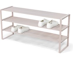 Spinder Design schoenenrek Rex SR 2 - Silky Taupe - 100 cm - Staal