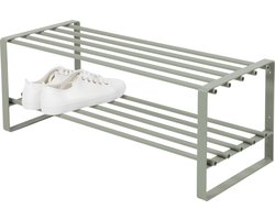 Spinder Design schoenenrek Rex SR - Dusty Green - 6 paar schoenen - Staal