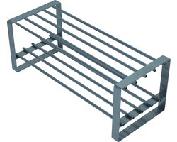 Spinder Design schoenenrek Rex SR - Nikkel - 6 paar schoenen - Staal