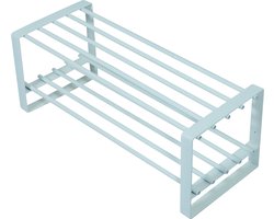 Spinder Design schoenenrek Rex SR - Wit - 6 paar schoenen - Staal