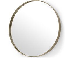 Spinder Design spiegel Donna 3 - Goud - Ø 60 - Staal