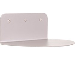 Spinder Design wandplank Flex - Silky Taupe - Staal