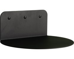 Spinder Design wandplank Flex - Zwart - Staal