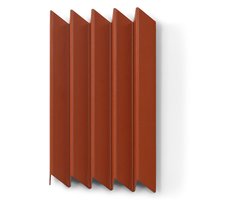 Spinder x BUDDE kapstok Sensu M - Tuscan Terra - 5 haken - Staal