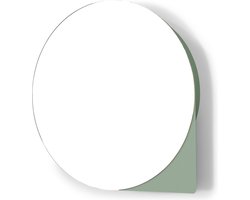 Spinder x BUDDE spiegelkast Sonnet S - Dusty Green - 3 haakjes - Staal