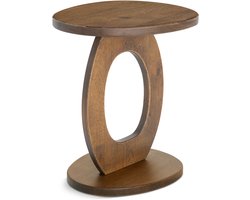 Spinder x Eva van de Ven - ALTO Bijzettafel - Massief Eikenhout - Walnoot
